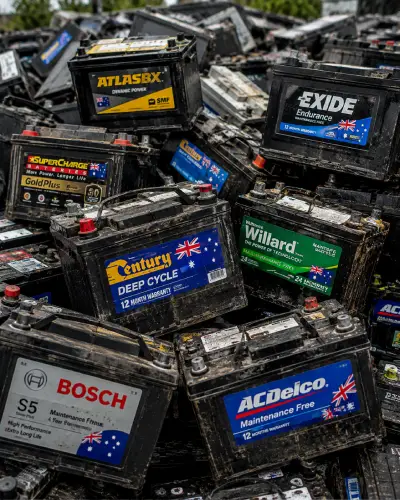 Scrap car and lead acid batteries recycling Perth