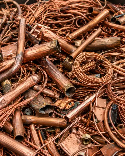 Copper scrap metal bought for cash in Perth
